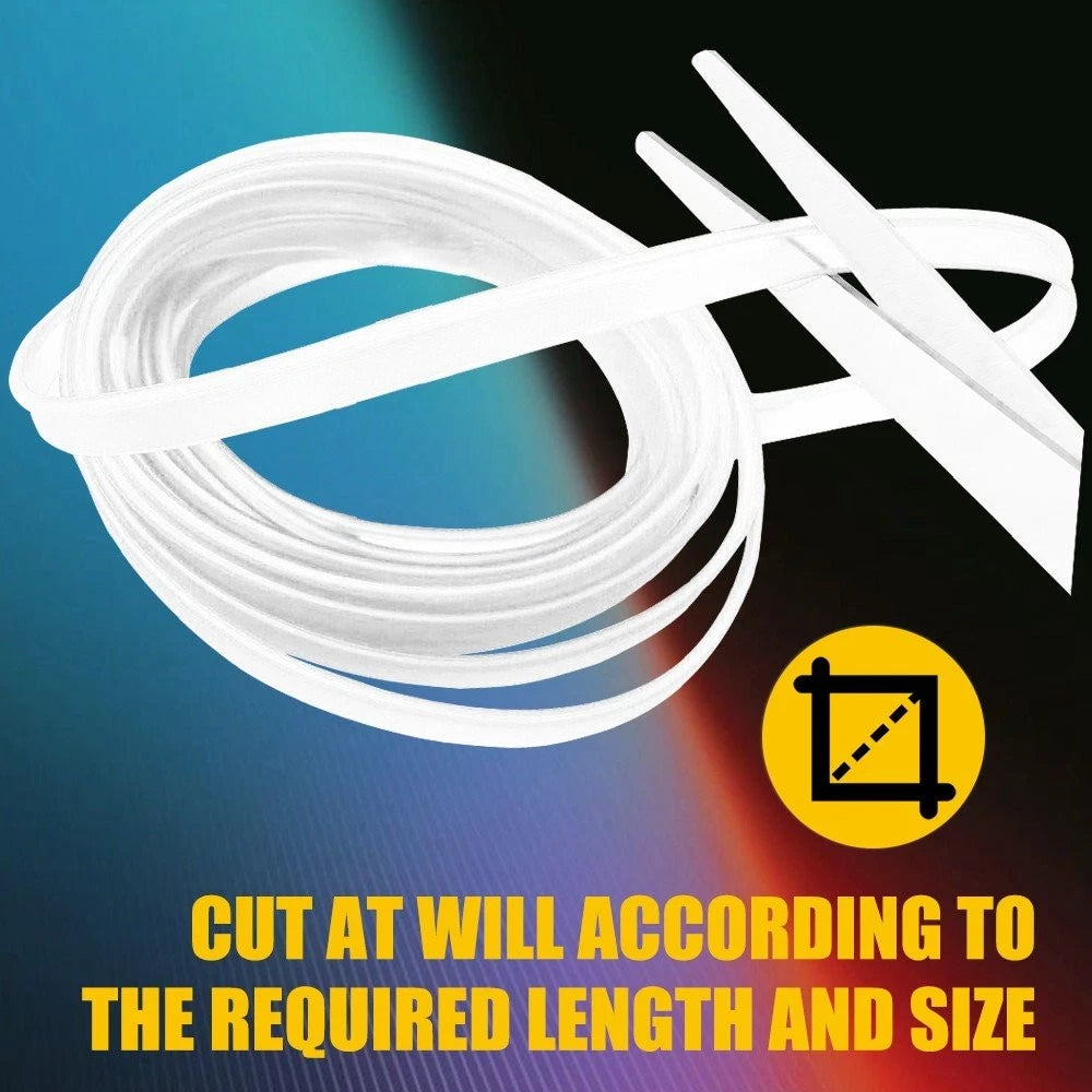 2X RGB LED Car Interior Light Strip Kit for Universal Fit