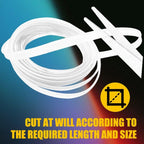 2X RGB LED Car Interior Light Strip Kit for Universal Fit