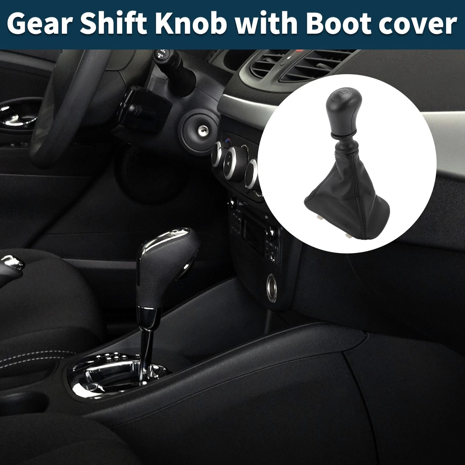 6 Speed Manual Gear Shift Knob with Cover for Mercedes-Benz Vito (2003–2020)