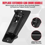 Rear Door Handle Pair for Chevrolet Silverado Extended Cab (1999–2007)