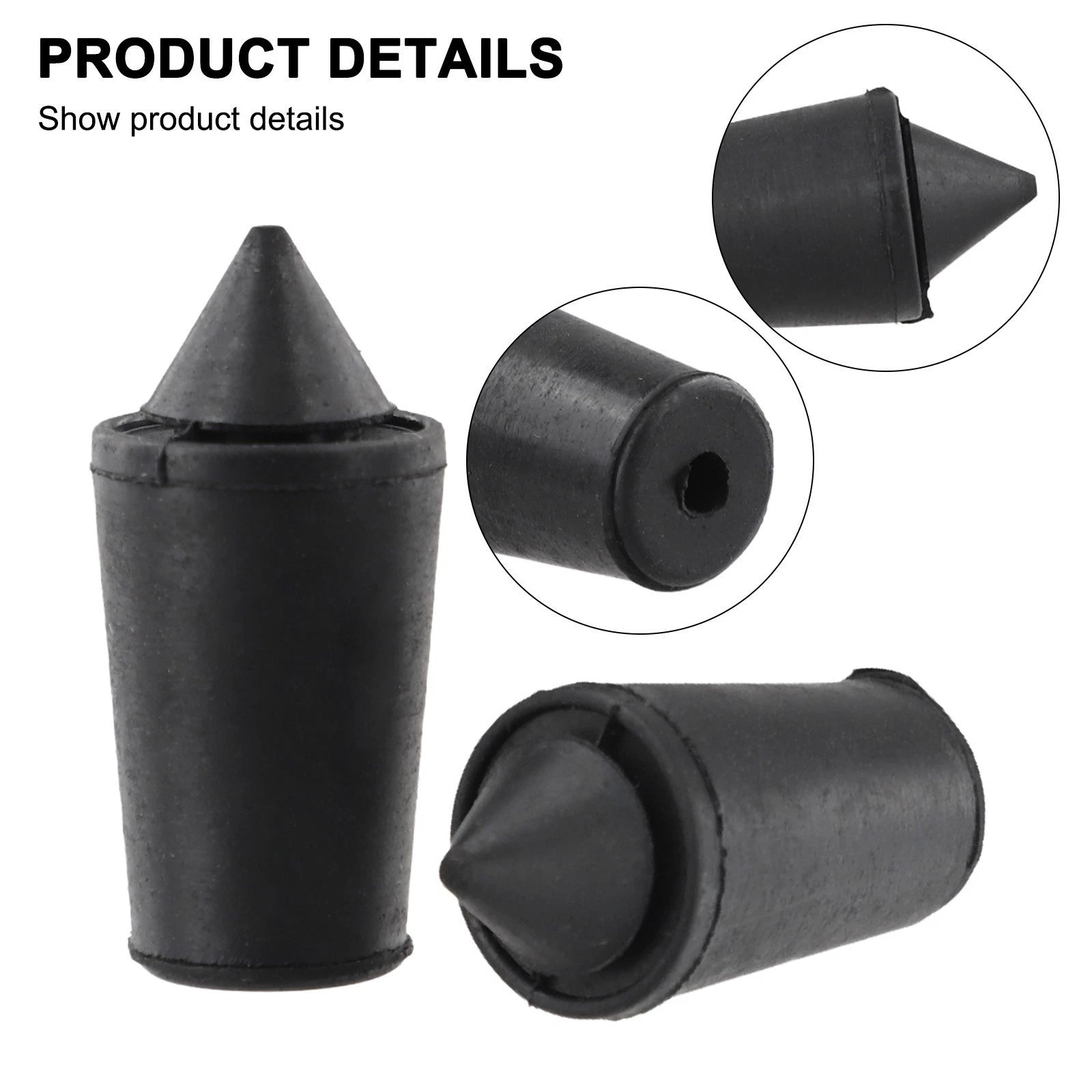 2X Rubber Stop Cushion for Toyota RAV4 (2008–2012)