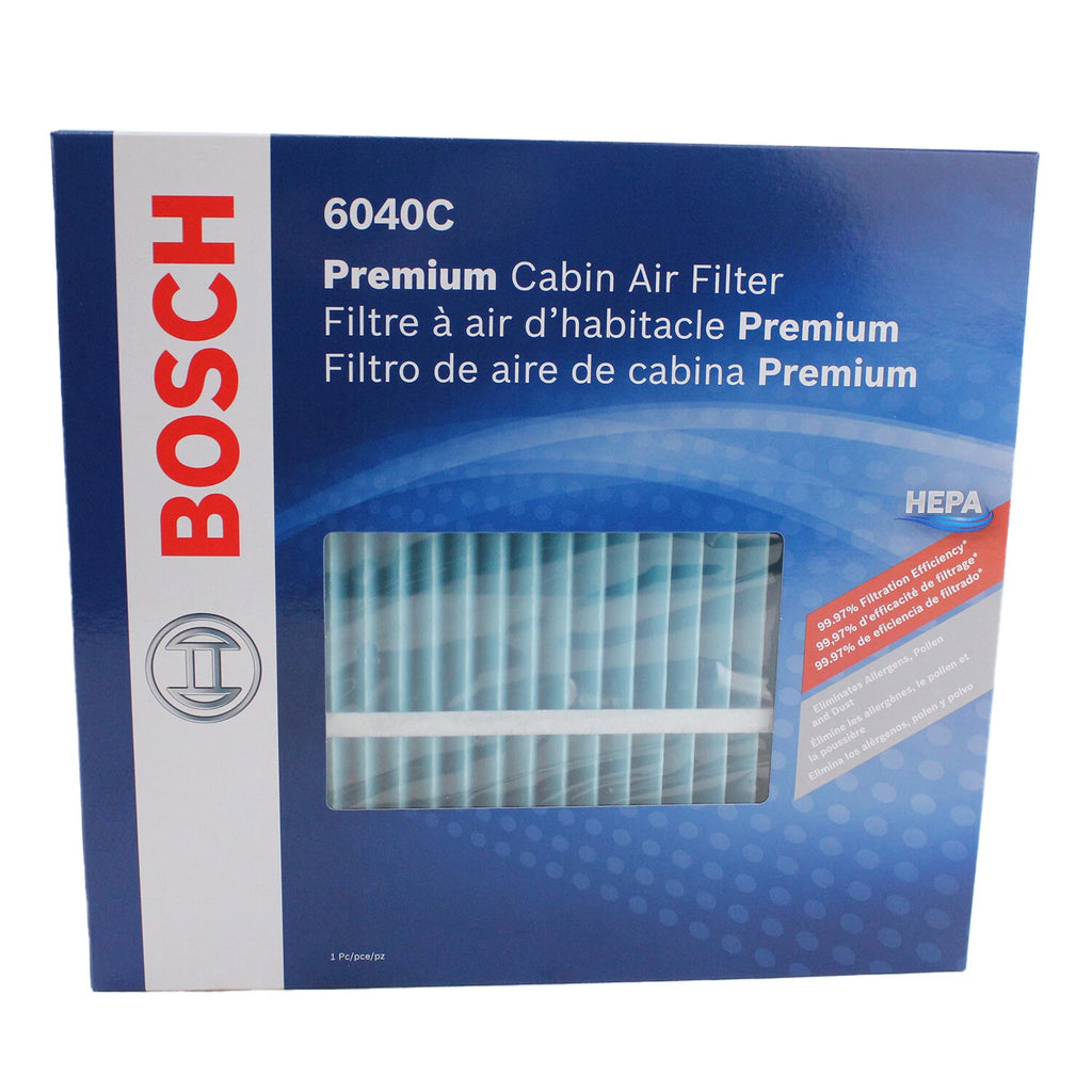 Bosch 6040C HEPA Cabin Air Filter for Dodge Durango Jeep Grand Cherokee (2011–2021)