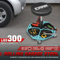 Adjustable Rolling Stool for Mechanics Tool Seat (15.74"-21.25")