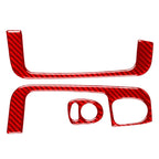Carbon Fiber Door Armrest Handle Trim for Fiat 500 (2012-2015)