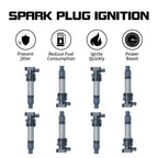 8 Ignition Coil Pack for Cadillac DTS SRX XLR STS (2007–2011) UF564