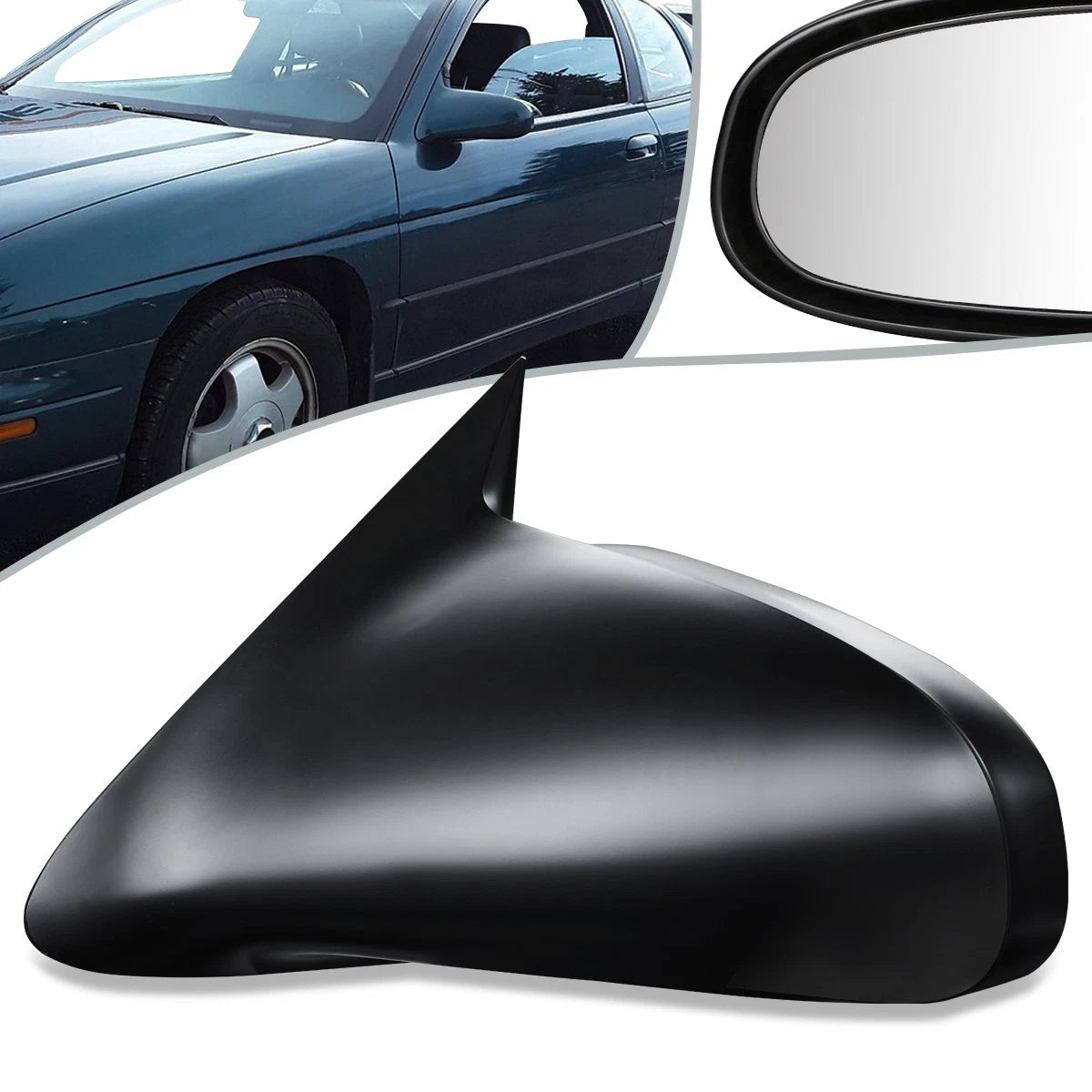 Power Adjust Driver Side Door Mirror for Chevy Monte Carlo (1995–1999) GM1320206