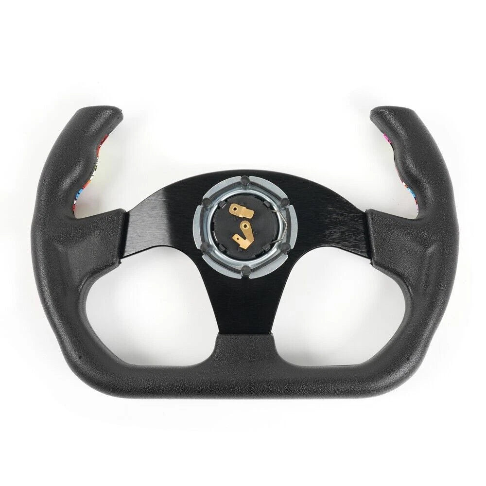 13 Inch Racing Steering Wheel for Model U Plaid