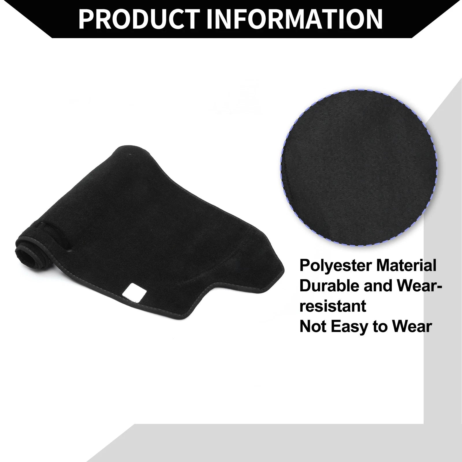 Dashboard Cover Mat for Honda N-BOX JF3/JF4 (2017–2020) Black