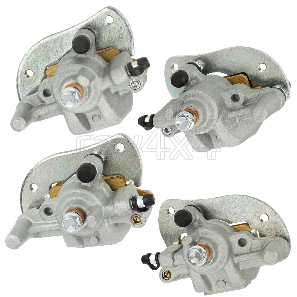 Front & Rear Brake Calipers for Yamaha Grizzly 550 (2009–2014) Grizzly 700 (2007–2020)