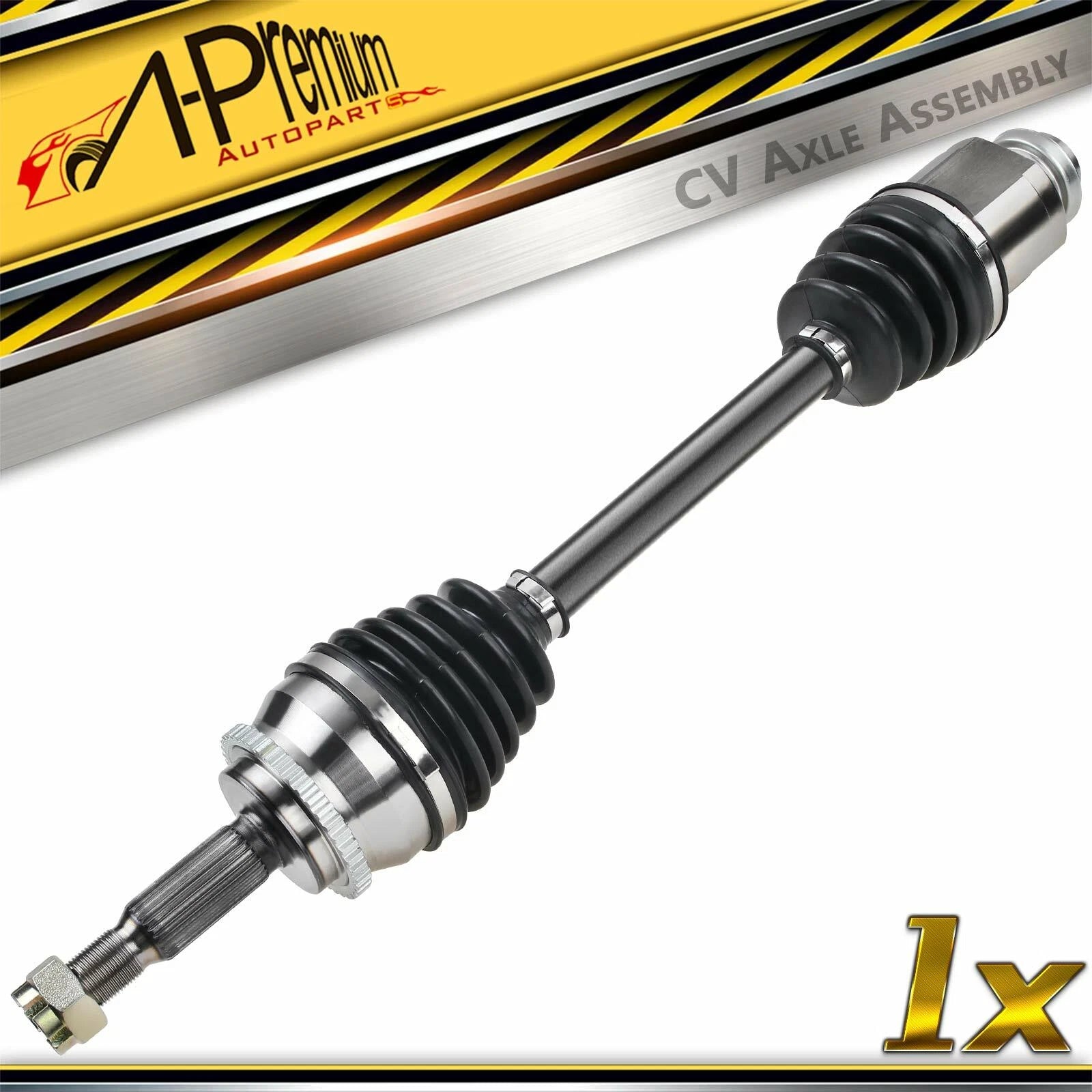 CV Axle Assembly Front Left for Mitsubishi Endeavor (2004–2008, 2010–2011) AWD