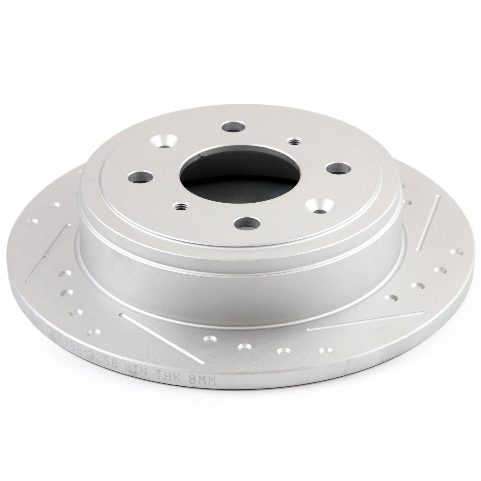 Rear Brake Rotors Pair for Honda Civic, Acura Integra, CRX, Accord, Prelude