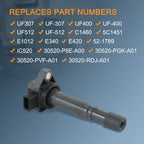 Set of 4 Ignition Coils for Honda Civic Acura EL (2001–2005)