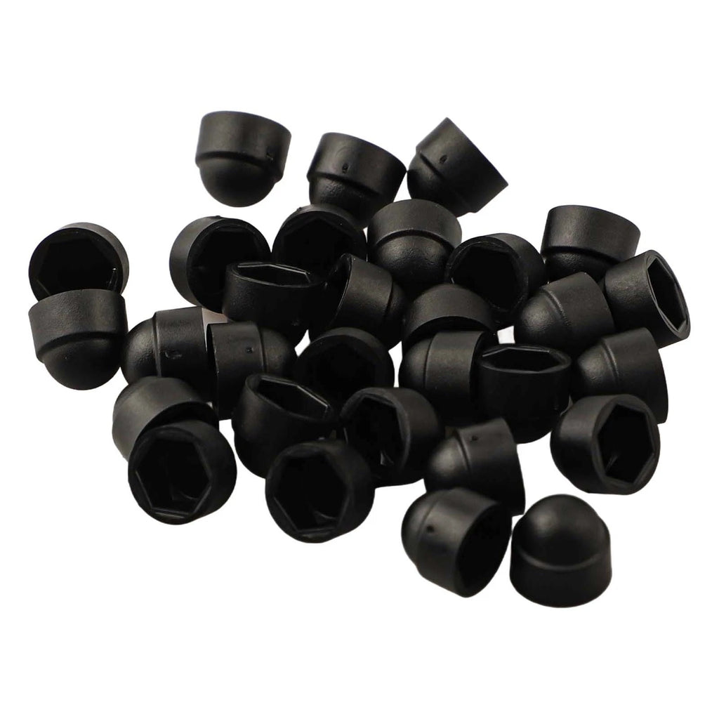 30 Nylon Hex Nut Covers for Outdoor Protection from Rust and Damage