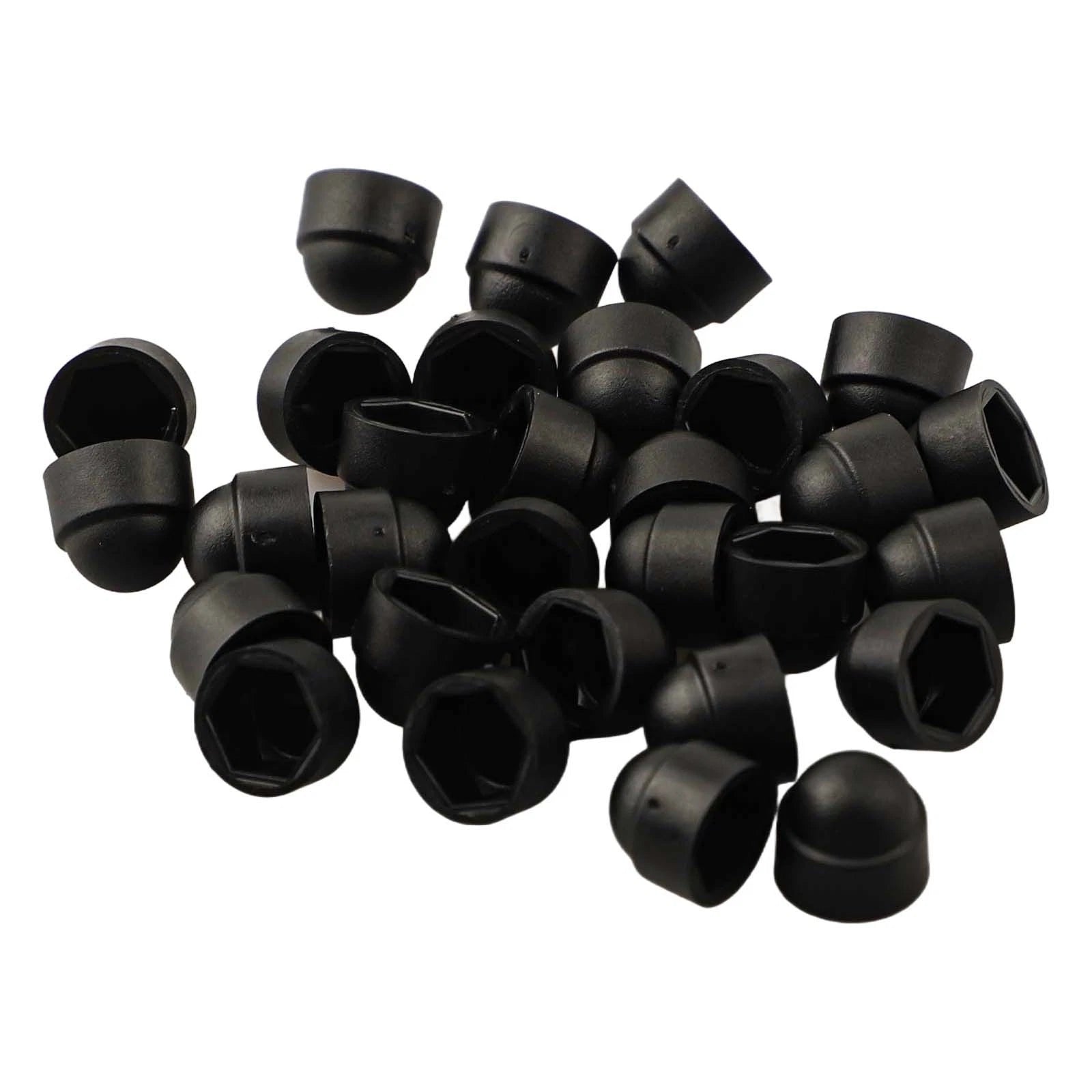 30 Nylon Hex Nut Covers for Outdoor Protection from Rust and Damage