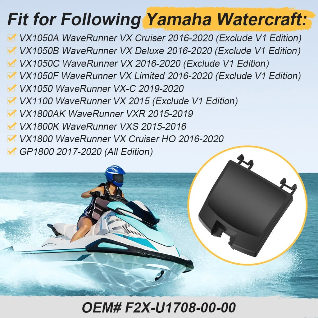 Glove Box Hatch Assembly for Yamaha GP1800 VX VXS VXR VXC (2017–2023) F2X-U1708-00-00