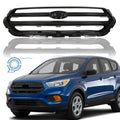 Front Upper Bumper Grille for Ford Escape (2017–2019) Glossy Black