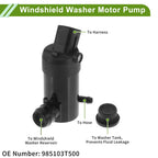 Windshield Washer Pump w/Grommet for Hyundai Accent (2000–2005) No. 985103T500