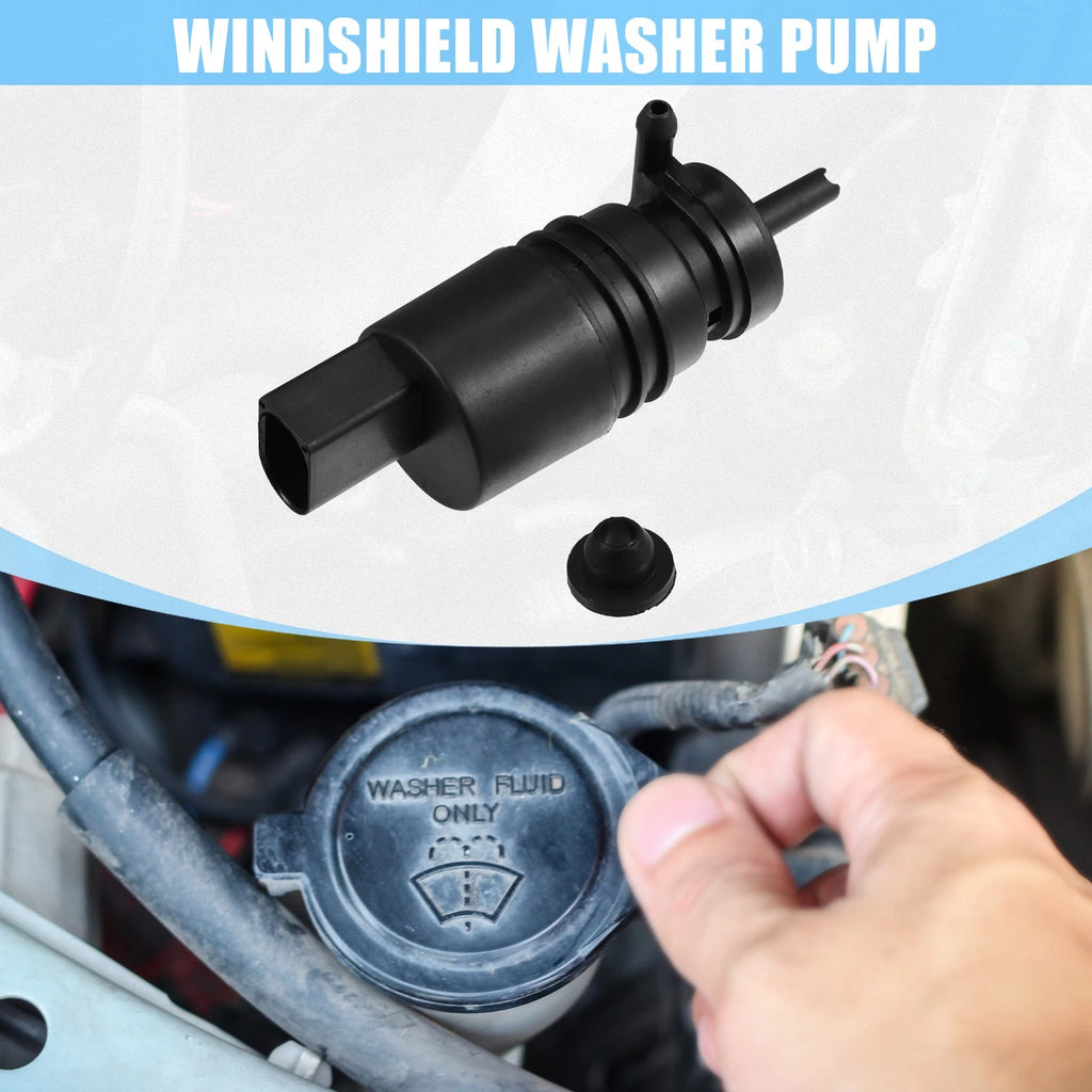 Windshield Washer Motor Pump with Grommet for Honda Pilot (2003–2008) 76806-SZA-A01