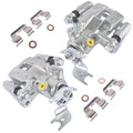 Set of 2 Rear Brake Calipers for Honda Accord (2008–2012)