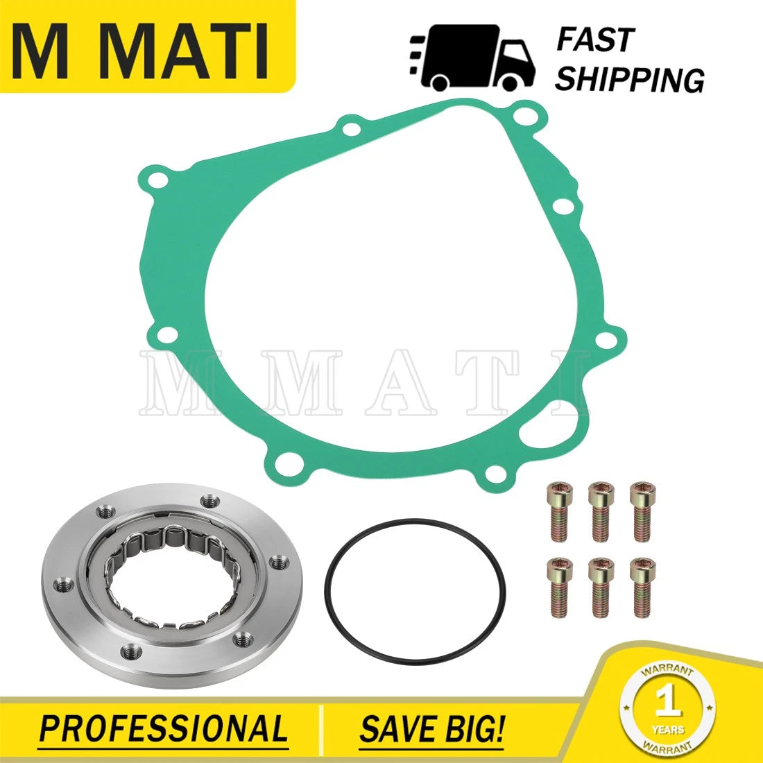 Starter Clutch Gasket Bolts for Suzuki LT-Z400 LT-Z400Z (2003–2014)