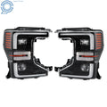 LED Headlight Assembly for Ford F250 F350 Super Duty (2020–2022) Left+Right