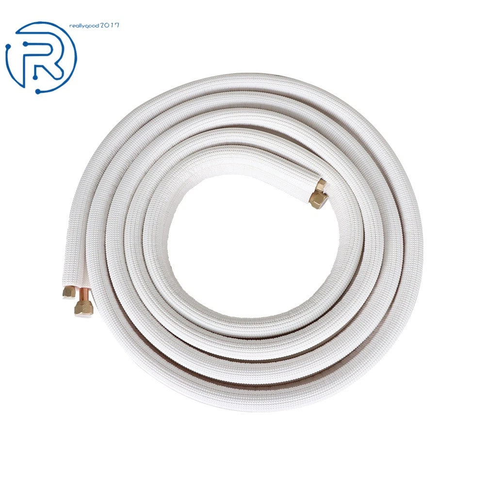 Copper Pipe Install Kit for Mini Split Heat Pump Systems (16 Feet)
