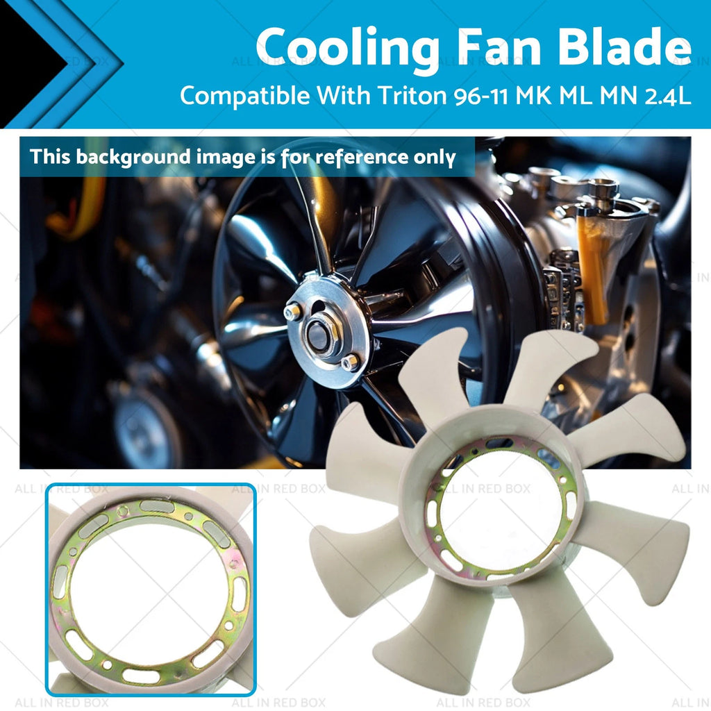 Cooling Fan Blade 8 Blades for Mitsubishi Triton MK ML MN (2006–2015)