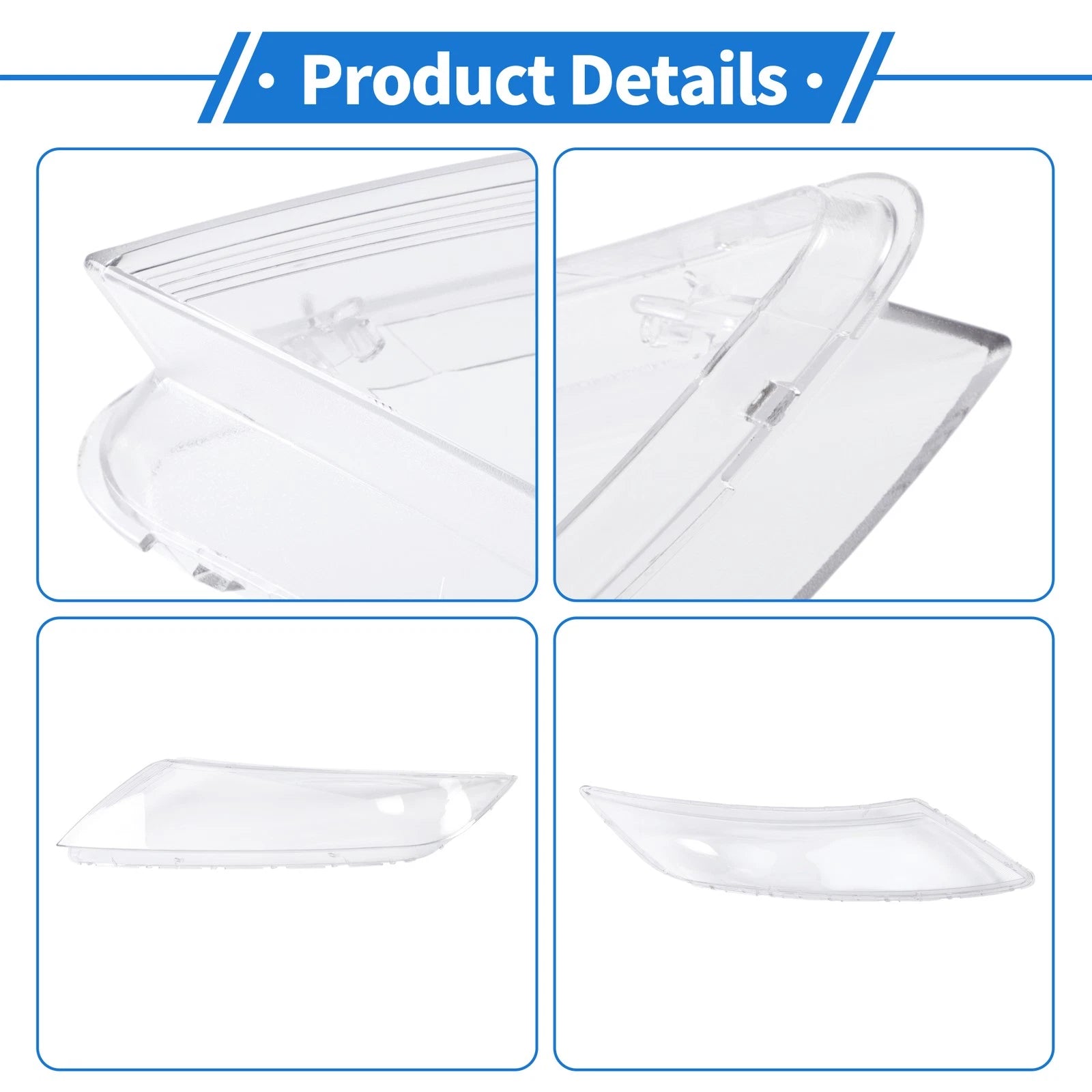 Headlight Lens Cover for Kia Optima (2011–2013) PC Clear