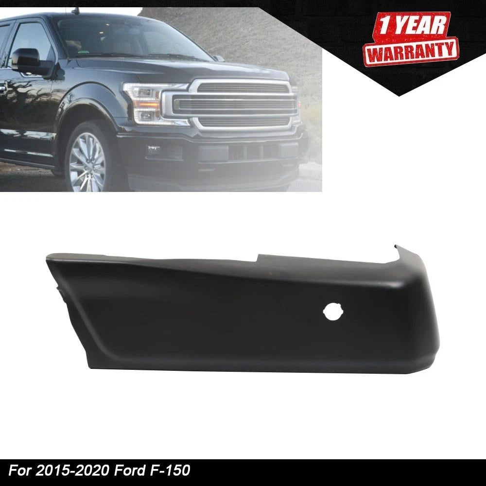 Rear Left Bumper Face Bar for Ford F-150 (2015â2020) Primered Black