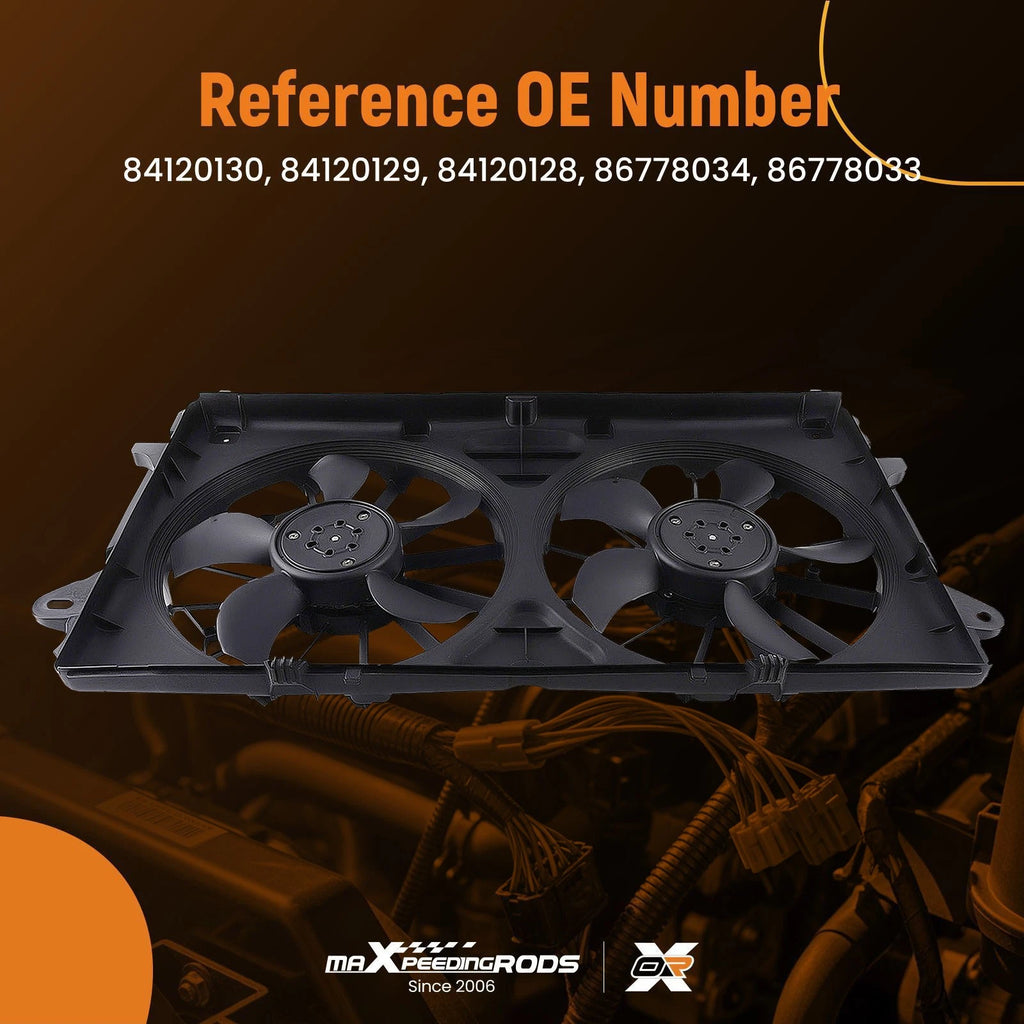 Dual Cooling Fan for Chevy Silverado GMC Sierra 1500 (2019-2020)