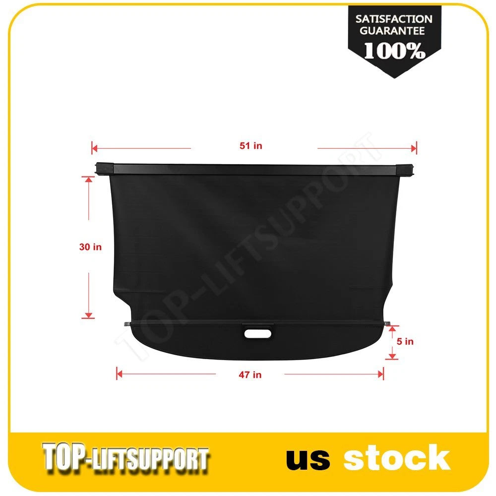 Retractable Rear Cargo Security Trunk Cover for Land Rover Discovery Sport