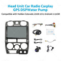 Head Unit Car Radio with Carplay GPS DSP for Holden Colorado (2012–2023)