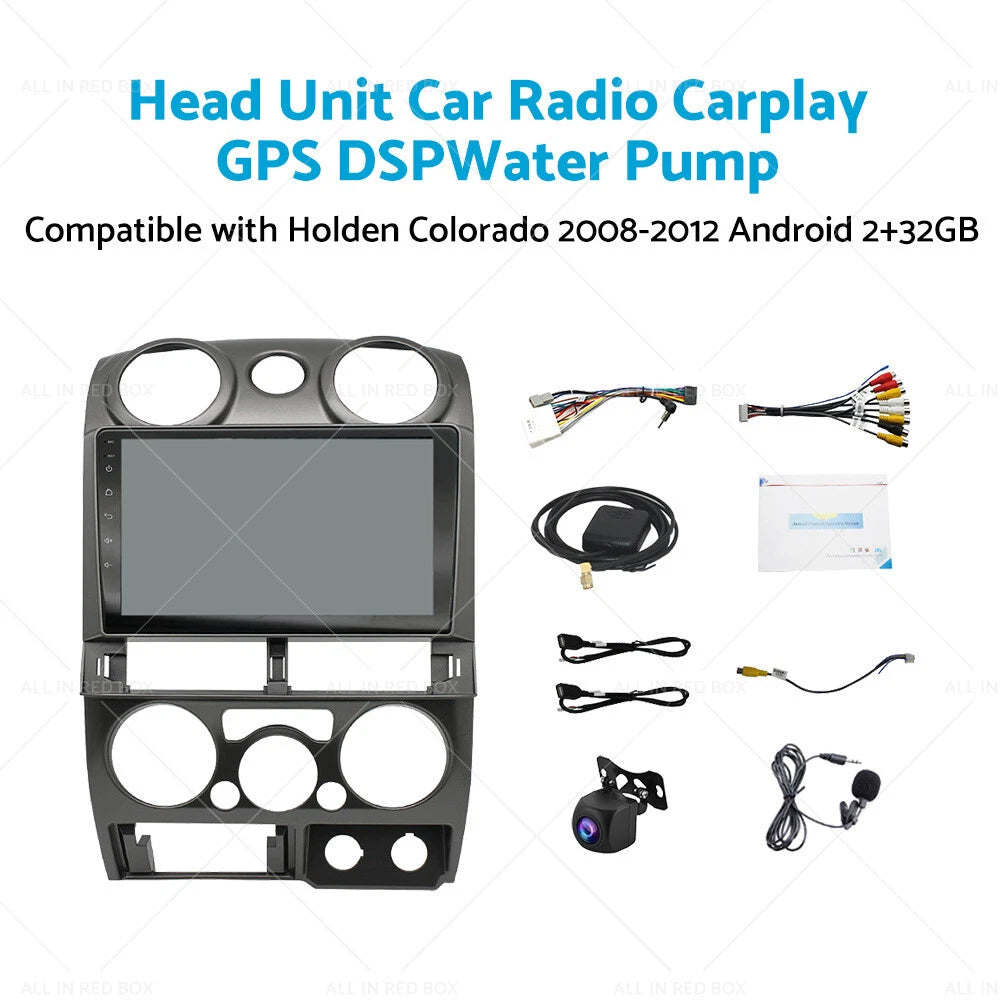 Head Unit Car Radio with Carplay GPS DSP for Holden Colorado (2012–2023)