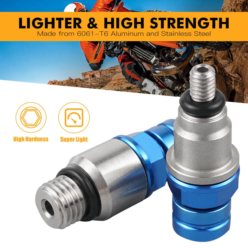 Fork Air Bleeder Relief Valves M4x0.7/M8x1.0 for Husqvarna FC250-FC450 (2018-2019)