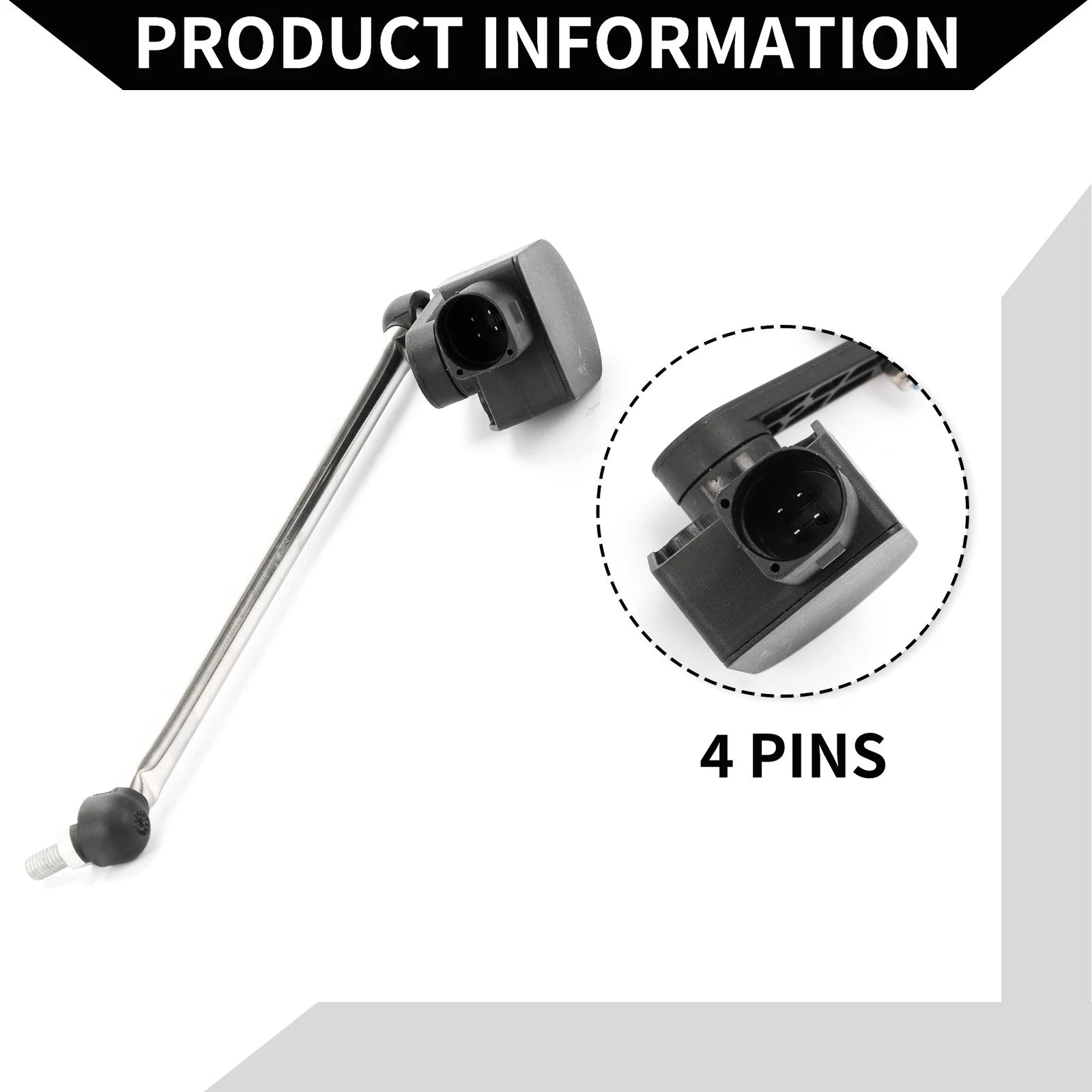 Suspension Ride Height Level Sensor for Mercedes-Benz W463 (2019–2023)