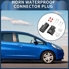 2 Pin Waterproof Horn Connector Plug for Honda (1 Set)
