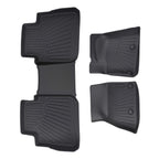 TPE Floor Mats Liner for Nissan Rogue (2021–2025) Black Waterproof