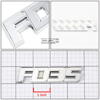 Chrome Bumper Trunk Grill Emblem Badge for Mazda RX-7 FD3S (1993–1997)
