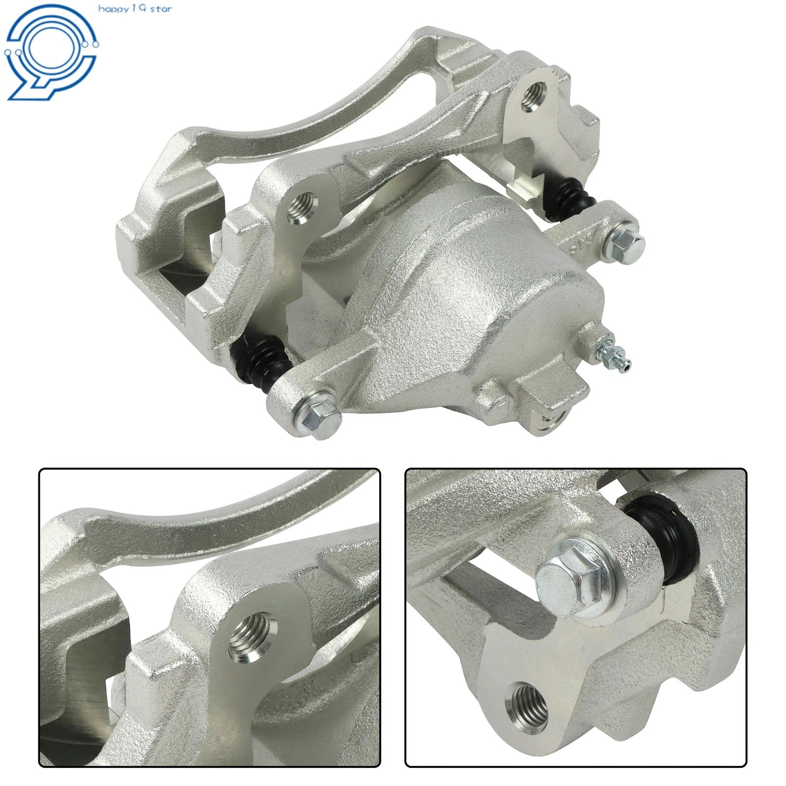 Brake Caliper w/ Bracket for Chevy Impala (2005), Buick Pontiac (2004–2005)