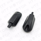 Black Streamliner Bar Footpeg Footrest for Harley Electra Glide (2000–2023)