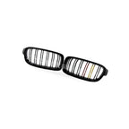 Gloss Black Double Line Grille for BMW 3 Series F30 F35 (2012–2019)