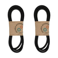 Set of 2 Mower Deck Belts for Kubota (Replaces K5763-34710, K5763-34710-A)