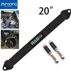 20" Black Limit Straps for Shock Suspension Travel (4 Layers)