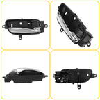 Interior Door Handle for Nissan (2013â2018) Right Side Front/Rear Black