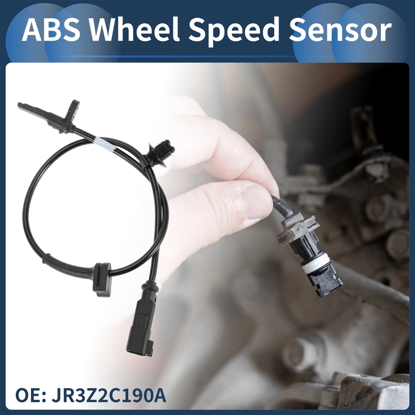 ABS Wheel Speed Sensor JR3Z2C190A for Ford Mustang (2018–2020) Rear