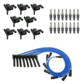 Set of 8 Ignition Coil Wires & 16 Platinum Spark Plugs for Durango Ram 1500 V8 (2011–2023)