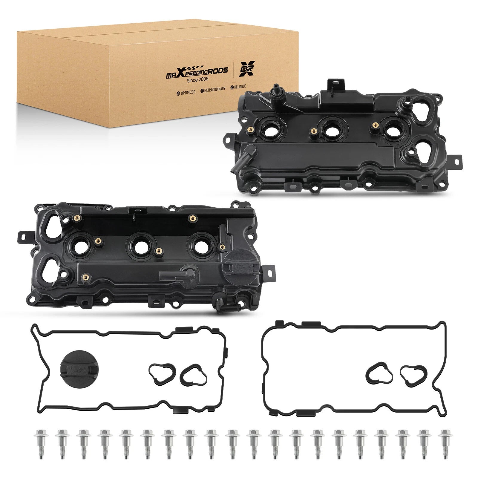 2X Engine Valve Covers for Nissan Maxima Murano (2009-2020)