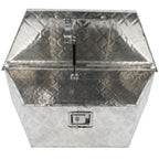 Aluminum Trailer Tongue Tool Box for Pickup Truck Bed
