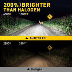 Set of 4 H1 LED Headlight Bulbs for