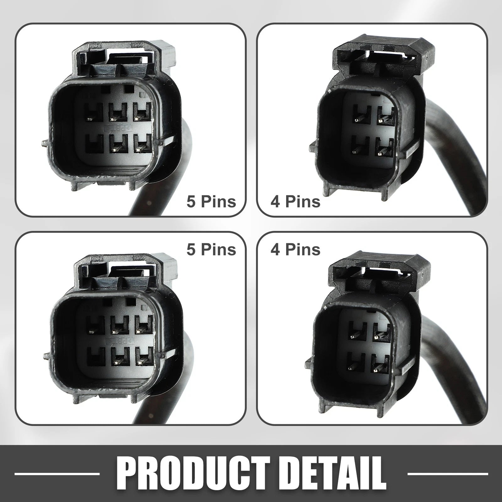 Set of 4 O2 Oxygen Sensors for Honda Odyssey (2011–2013) V6 3.5L